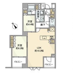 プレミスト横濱反町の物件間取画像